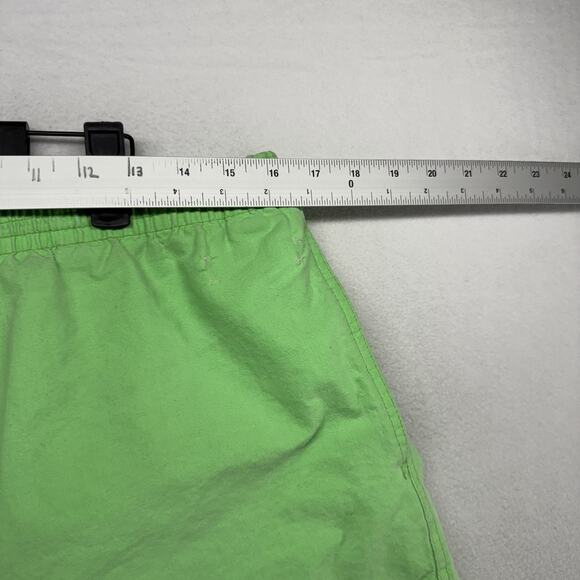 Vintage Ocean Pacific Shorts Men's XL Green Made In USA Elastic Waist Surf 90s - Picture 5 of 16